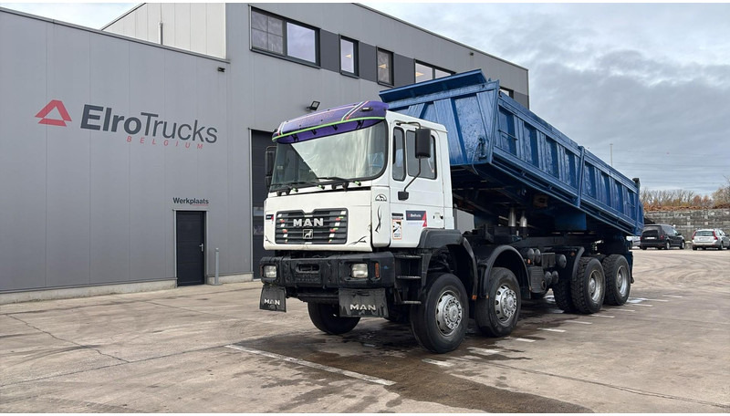 MAN 35.414 (6 CYLINDER / 8X6 / BIG AXLES / STEEL SUSP. / LAMES / GRAND PONT) - قلابات: صور 1 MAN 35.414 (6 CYLINDER / 8X6 / BIG AXLES / STEEL SUSP. / LAMES / GRAND PONT) - قلابات: صور 1