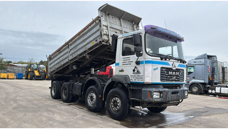 MAN 41.414 (6 CYLINDER / STEEL SUSP. / LAMES / BIG AXLE / GRAND PONT) - قلابات: صور 3 MAN 41.414 (6 CYLINDER / STEEL SUSP. / LAMES / BIG AXLE / GRAND PONT) - قلابات: صور 3