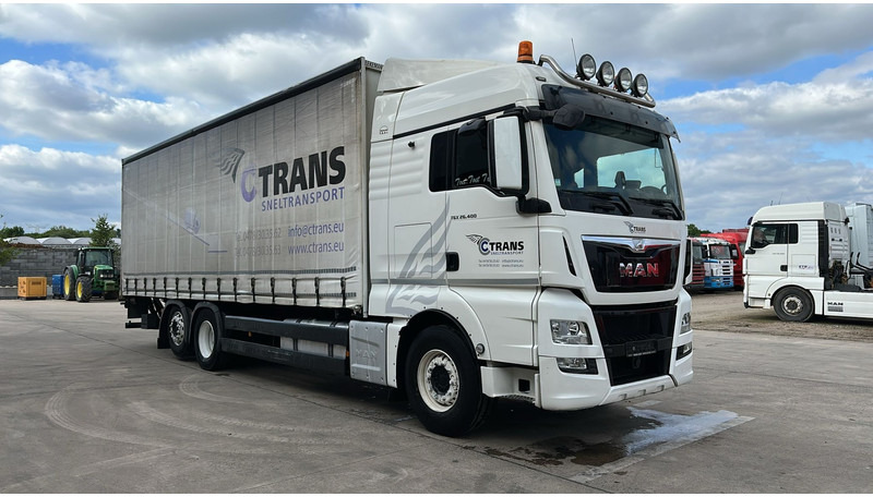 MAN TGX 26.400 (EURO 6 / 6X2 / LIFT / HAYON / BELGIAN TRUCK / GUTE ZUSTAND !! / 8.40 BOX LENGTH) - شاحنة ستارة: صور 2 MAN TGX 26.400 (EURO 6 / 6X2 / LIFT / HAYON / BELGIAN TRUCK / GUTE ZUSTAND !! / 8.40 BOX LENGTH) - شاحنة ستارة: صور 2