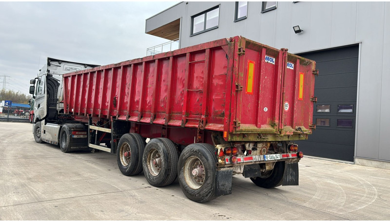 قلابة نصف مقطورة MOL K85F/27TRI/39ST (DRUM BRAKES / TIPPER AND CHASSIS STEEL): صور 11