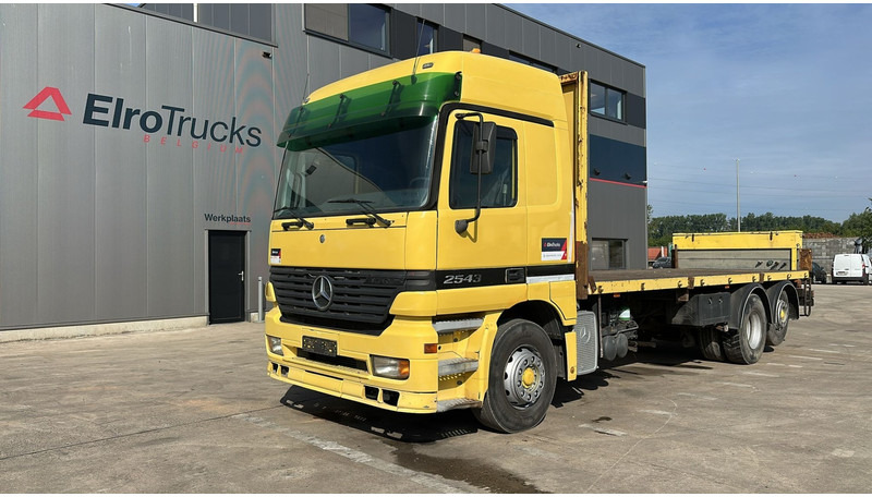 Mercedes-Benz ACTROS 2543 (EPS / 3 PEDALES / LAMES DEVANT / STEEL FRONT / PARFAIT ETAT !! / V6) - شاحنات مسطحة: صور 1 Mercedes-Benz ACTROS 2543 (EPS / 3 PEDALES / LAMES DEVANT / STEEL FRONT / PARFAIT ETAT !! / V6) - شاحنات مسطحة: صور 1