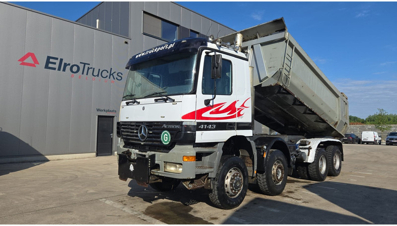 Mercedes-Benz actros 4140 (8X6 / LAMES / GRAND PONT / GRAND BENNE / 3 PONTS / TRES BONNE ETAT) - قلابات: صور 1 Mercedes-Benz actros 4140 (8X6 / LAMES / GRAND PONT / GRAND BENNE / 3 PONTS / TRES BONNE ETAT) - قلابات: صور 1