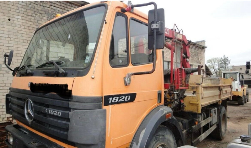 Mercedes-Benz 1820 - قلابات, شاحنة كرين: صور 2 Mercedes-Benz 1820 - قلابات, شاحنة كرين: صور 2