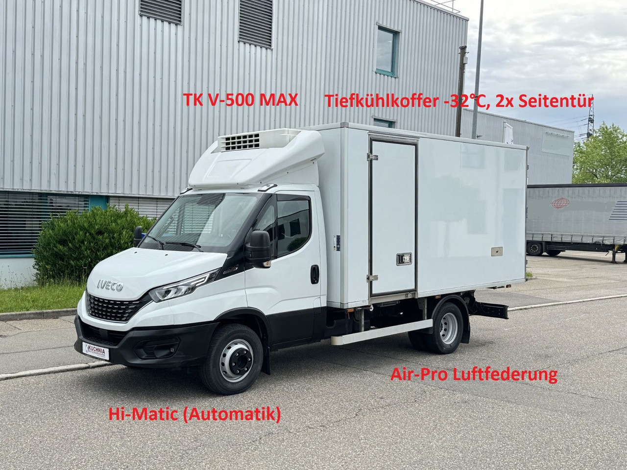 Iveco Daily 72-180 Tiefkühl TK V-500 -32°/+32° Air-Pro - الشاحنات الصغيرة المبردة: صور 1 Iveco Daily 72-180 Tiefkühl TK V-500 -32°/+32° Air-Pro - الشاحنات الصغيرة المبردة: صور 1