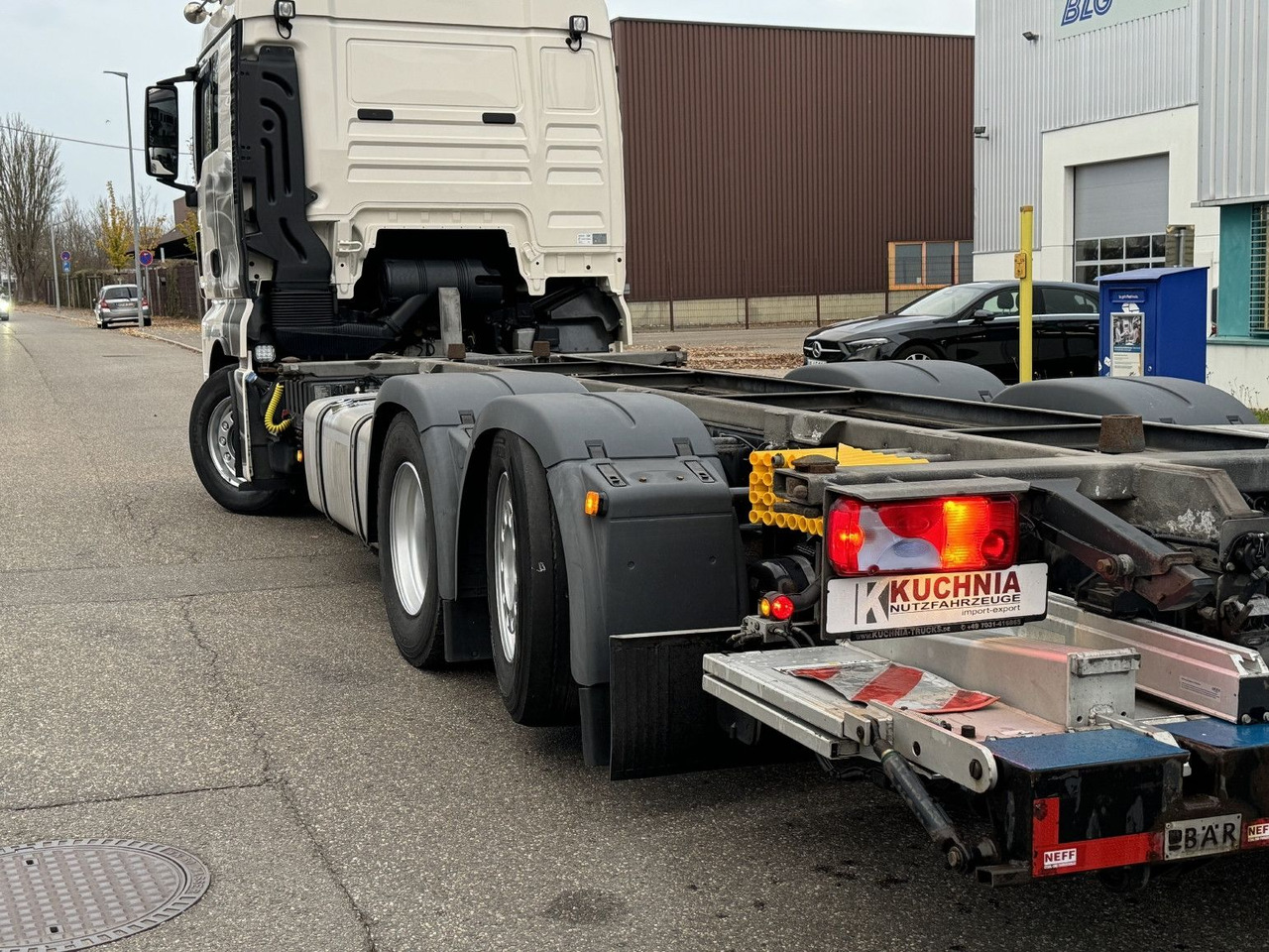 MAN TGX 26.500 XLX Lenkachse BDF 7,15-7,45 u-LBW 2t - شاحنات الحاويات / جسم علوي قابل للتغيير شاحنة: صور 2 MAN TGX 26.500 XLX Lenkachse BDF 7,15-7,45 u-LBW 2t - شاحنات الحاويات / جسم علوي قابل للتغيير شاحنة: صور 2