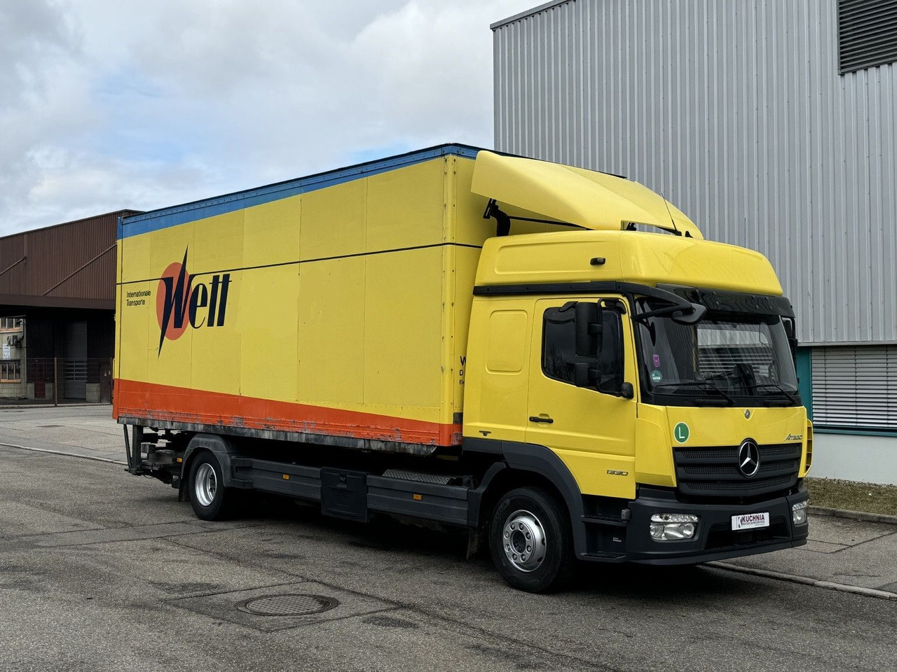 Mercedes-Benz Atego 1330L no 1230 Gr.Haus AWL-Möbelkoffer ULBW - بصندوق مغلق شاحنة: صور 4 Mercedes-Benz Atego 1330L no 1230 Gr.Haus AWL-Möbelkoffer ULBW - بصندوق مغلق شاحنة: صور 4