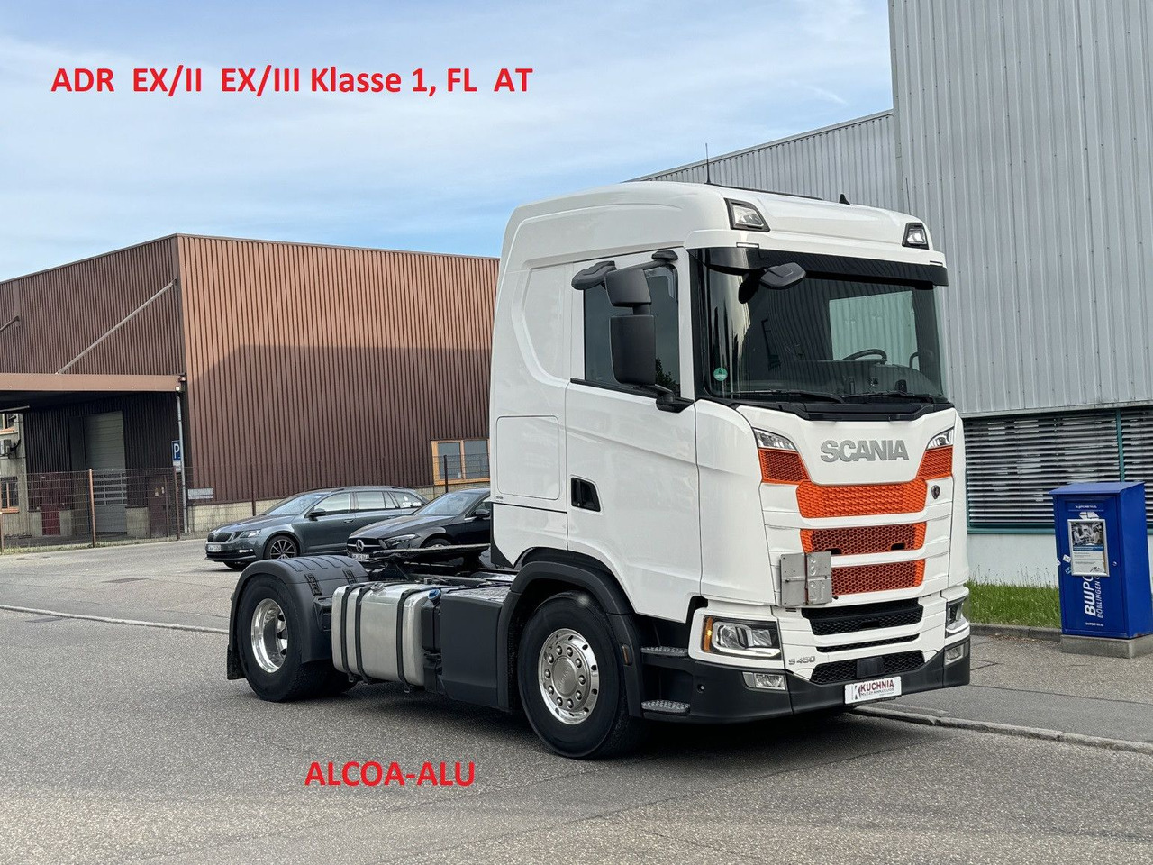 Scania S 450 ADR FL AT EX/II EX/III Retarder Alcoa TOP - شاحنة جرار: صور 1 Scania S 450 ADR FL AT EX/II EX/III Retarder Alcoa TOP - شاحنة جرار: صور 1