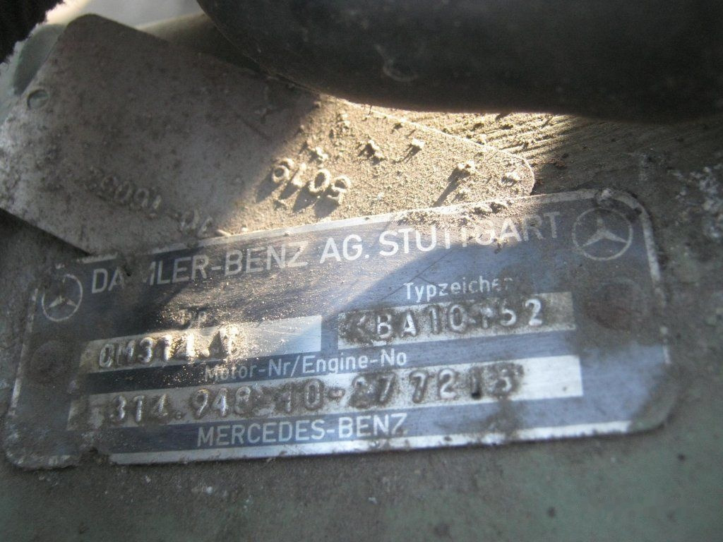 Mercedes-Benz 508 OM314 4.0D - المحرك - شاحنة: صور 2 Mercedes-Benz 508 OM314 4.0D - المحرك - شاحنة: صور 2
