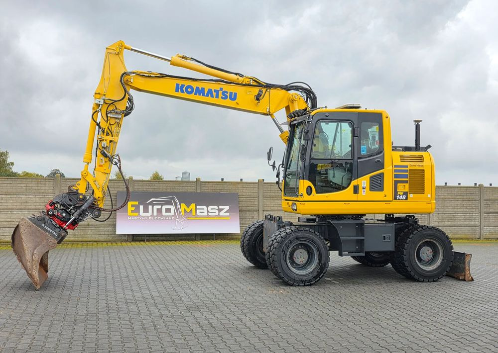 Komatsu PW 148-10, 2016 ROK, SYSTEM LEICA 3D - حفارة على عجلات: صور 1 Komatsu PW 148-10, 2016 ROK, SYSTEM LEICA 3D - حفارة على عجلات: صور 1