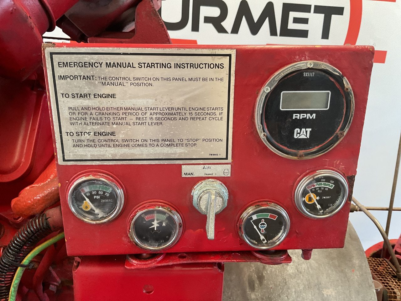 Caterpillar 3412, power unit/waterpump (1) - مضخة مياه: صور 4 Caterpillar 3412, power unit/waterpump (1) - مضخة مياه: صور 4