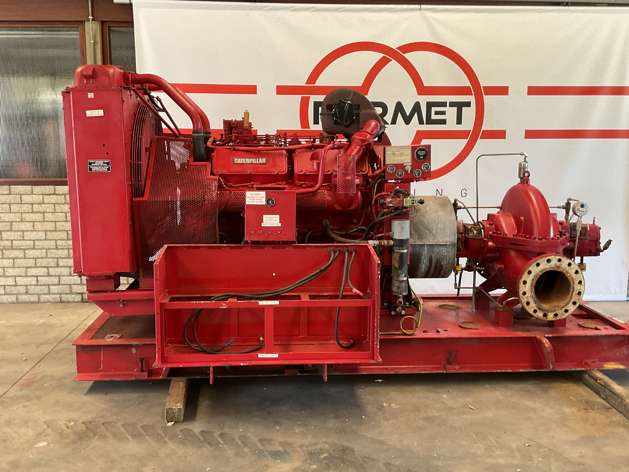 Caterpillar 3412, power unit/waterpump (2) - مضخة مياه: صور 1 Caterpillar 3412, power unit/waterpump (2) - مضخة مياه: صور 1