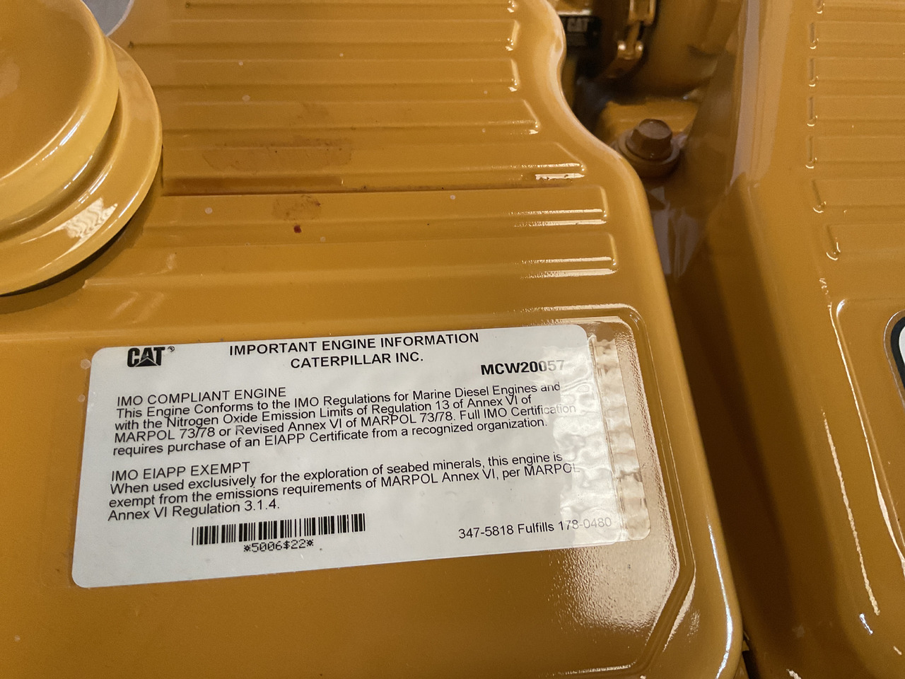 Caterpillar C15 Acert - المحرك: صور 3 Caterpillar C15 Acert - المحرك: صور 3