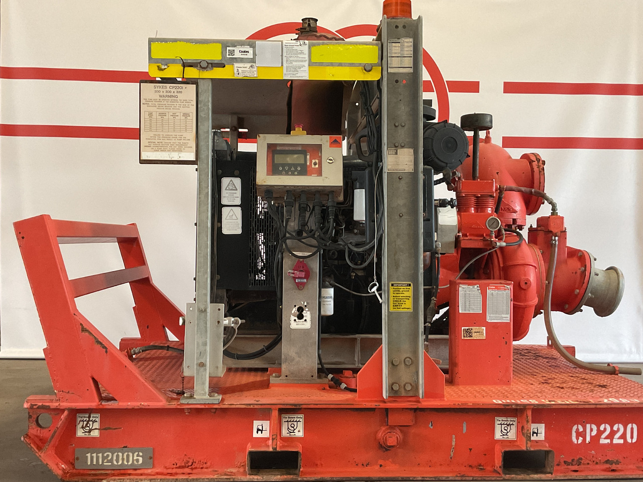 Sykes CP220i water pump, very complete. Perkins powered water pump. - مضخة مياه: صور 1 Sykes CP220i water pump, very complete. Perkins powered water pump. - مضخة مياه: صور 1