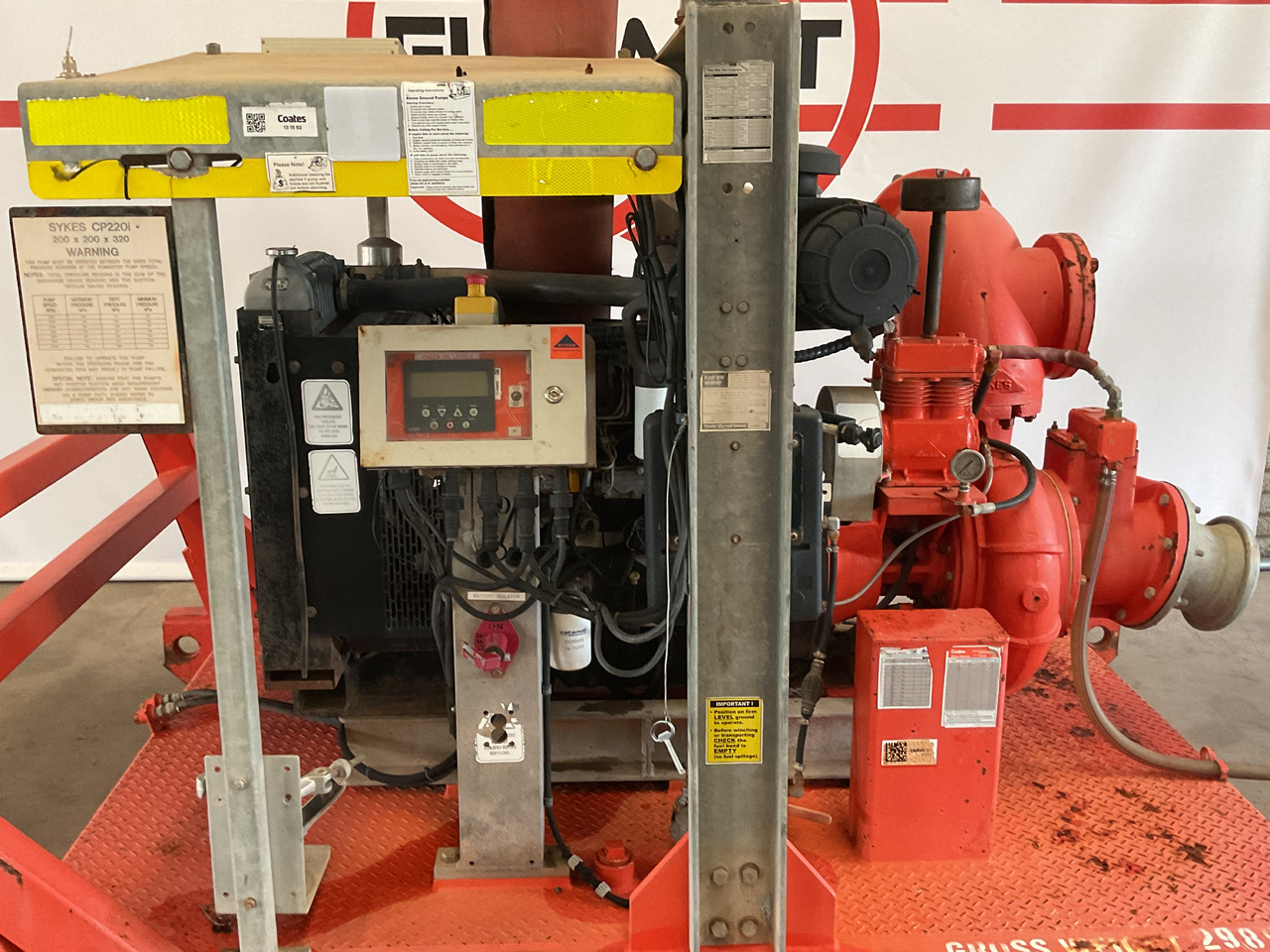 Sykes CP220i water pump, very complete. Perkins powered water pump. - مضخة مياه: صور 3 Sykes CP220i water pump, very complete. Perkins powered water pump. - مضخة مياه: صور 3