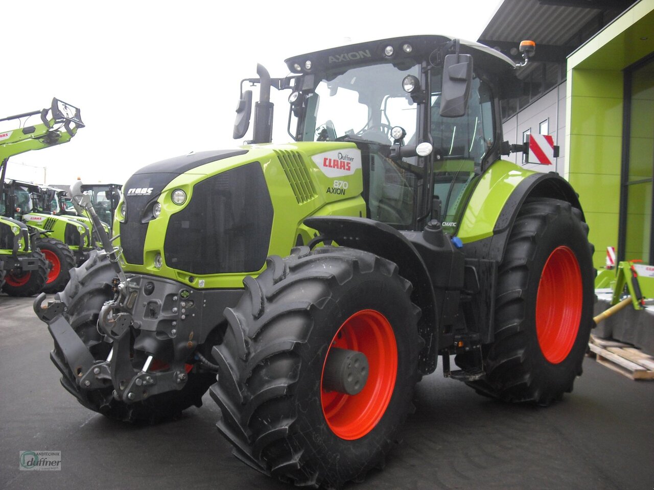 CLAAS Axion 870 CMATIC CEBIS - جرار: صور 4 CLAAS Axion 870 CMATIC CEBIS - جرار: صور 4