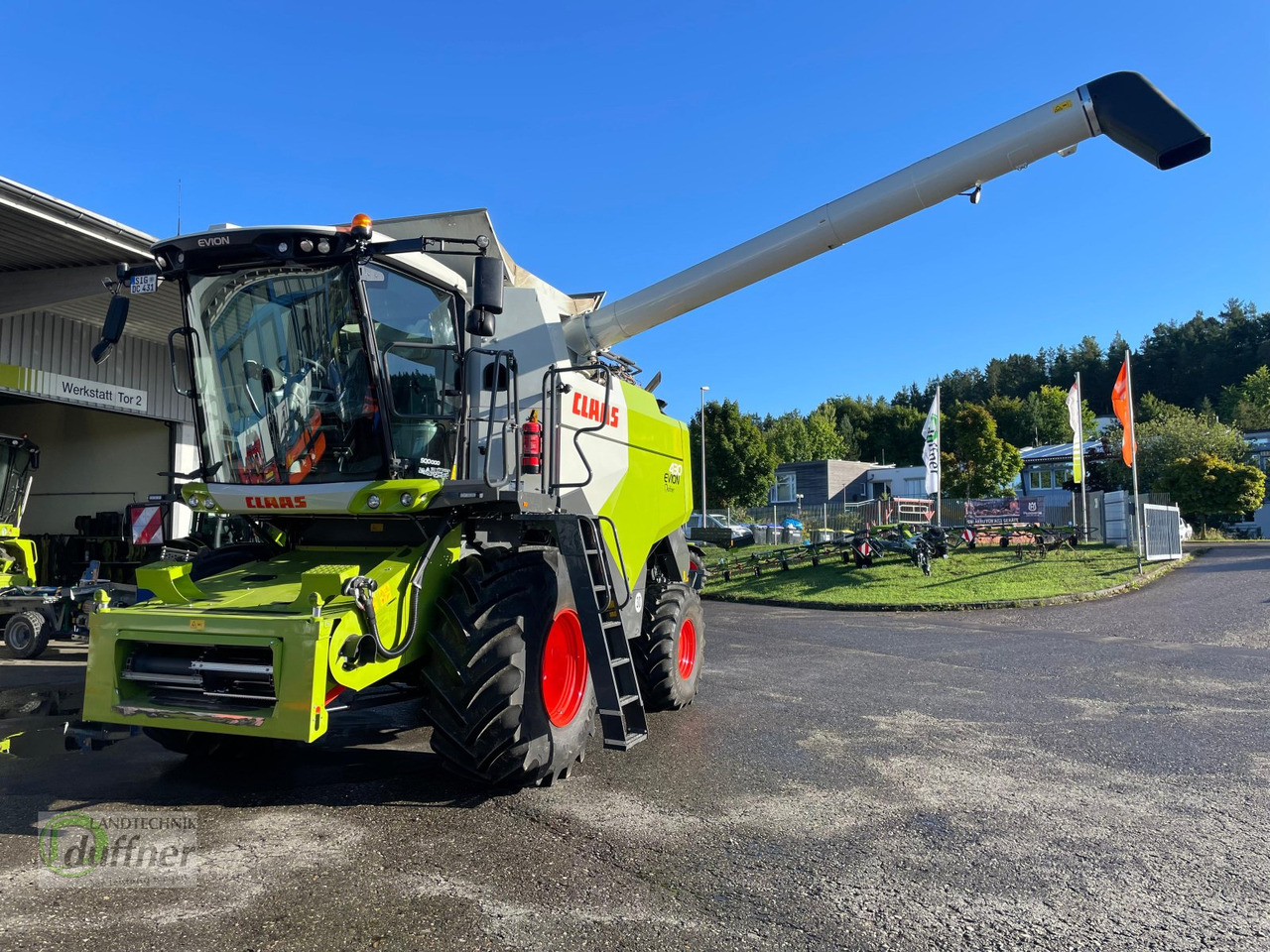 CLAAS Evion 430 Bussines - حصادة شاملة: صور 2 CLAAS Evion 430 Bussines - حصادة شاملة: صور 2