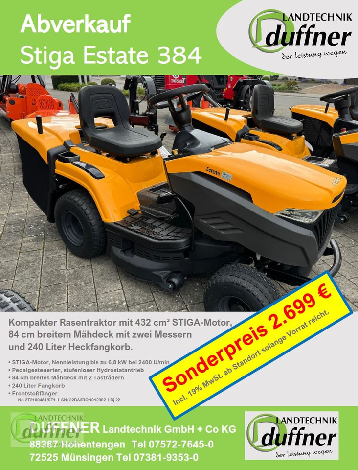 Stiga Stiga Estate 384 Hydr - جزازة المروج: صور 2 Stiga Stiga Estate 384 Hydr - جزازة المروج: صور 2