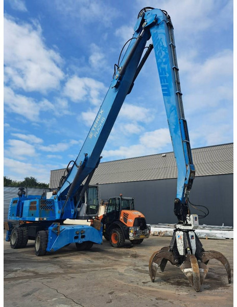 Fuchs MHL360D with low hour engine + grapple - حفارة النقل والشحن: صور 3 Fuchs MHL360D with low hour engine + grapple - حفارة النقل والشحن: صور 3