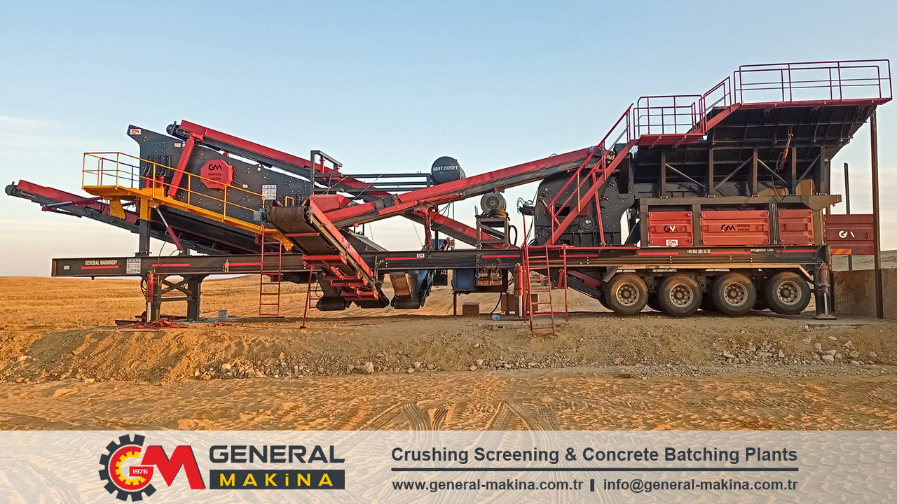 GENERAL MAKİNA HOT Sale Crushing Plants - كسارة متحركه: صور 2 GENERAL MAKİNA HOT Sale Crushing Plants - كسارة متحركه: صور 2