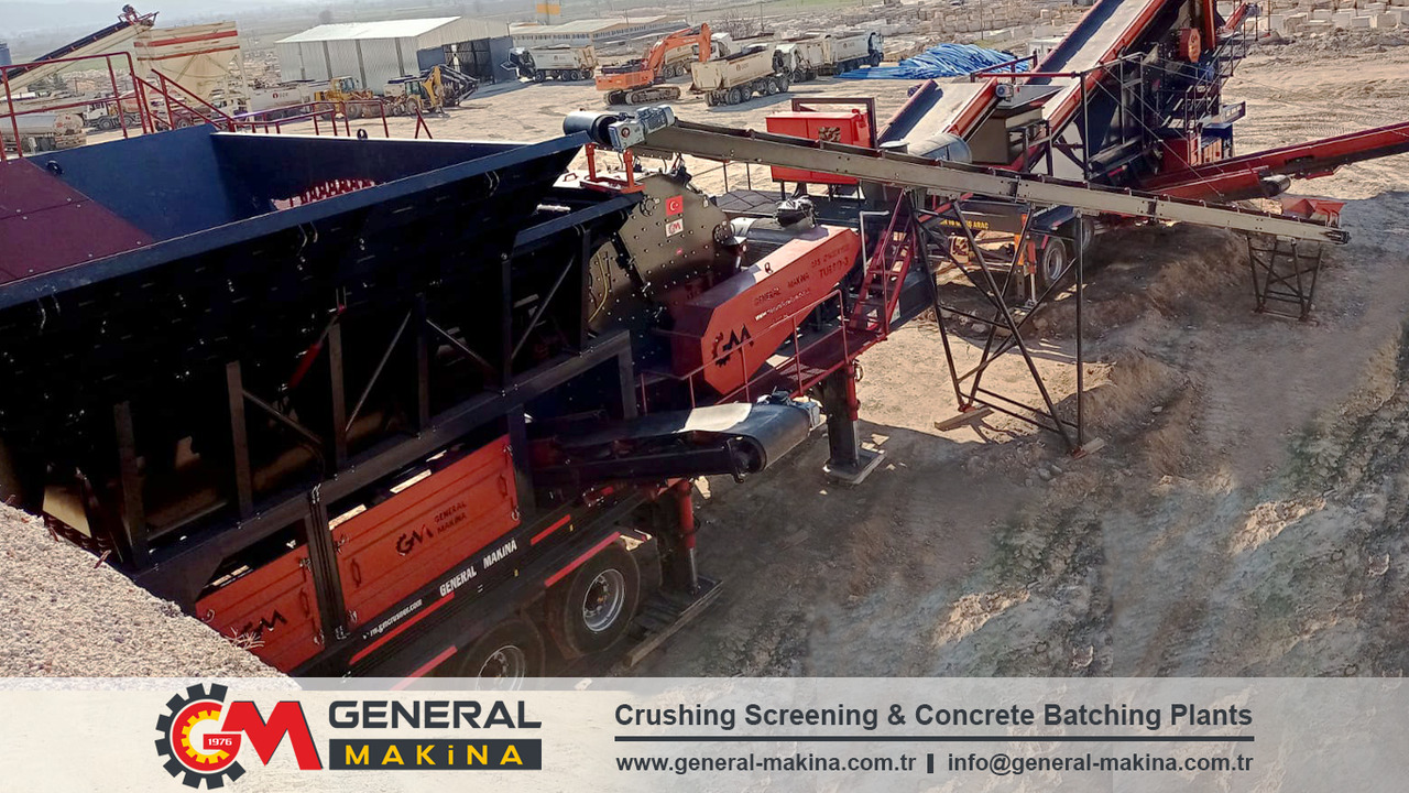 GENERAL MAKİNA Limestone Crushing Plant - كسارة متحركه: صور 2 GENERAL MAKİNA Limestone Crushing Plant - كسارة متحركه: صور 2