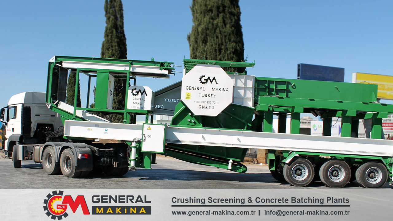 GENERAL MAKİNA Mobile Crushing System With Jaw Crusher - كسارة فكية: صور 2 GENERAL MAKİNA Mobile Crushing System With Jaw Crusher - كسارة فكية: صور 2
