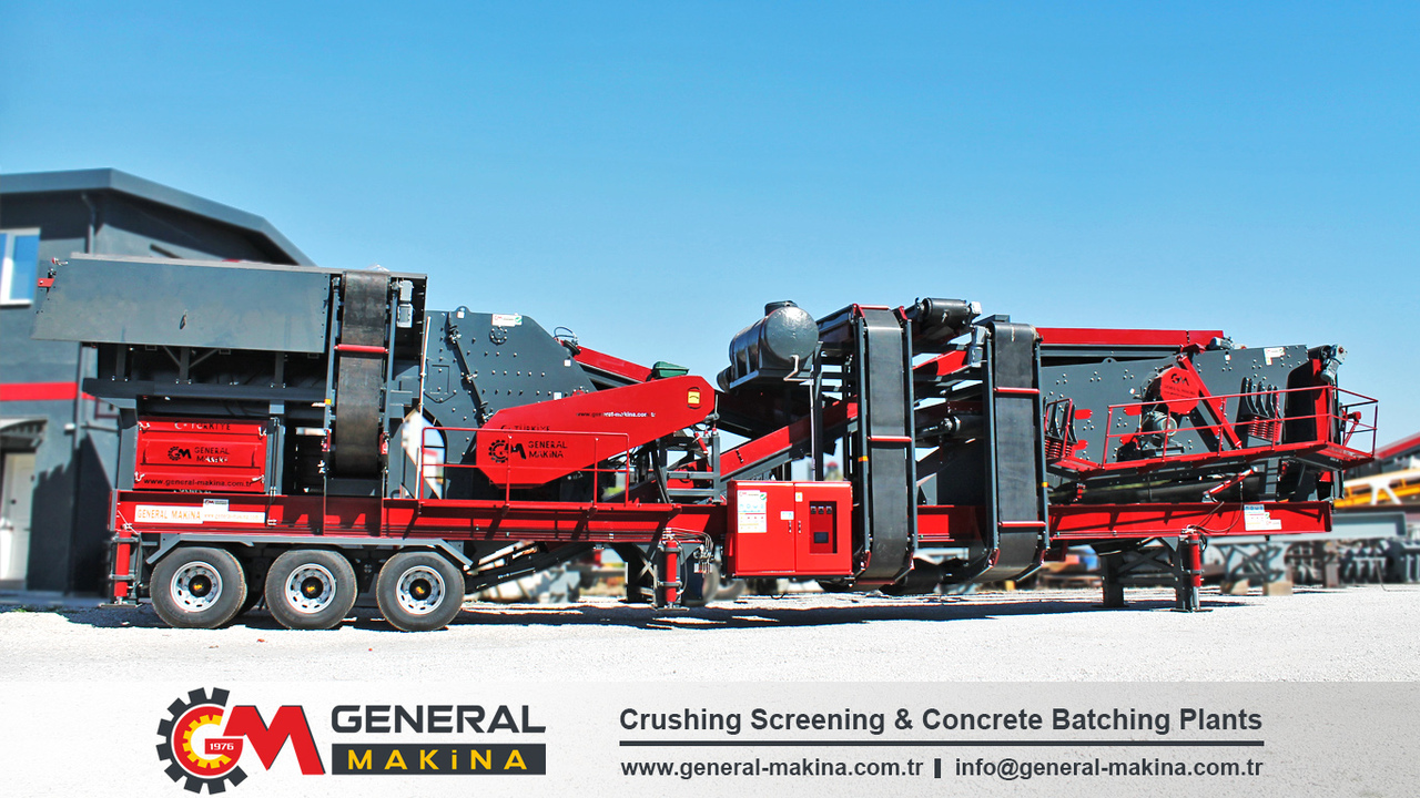General Makina High Capacity Mobil Crusher Plant for Sale - كسارة متحركه: صور 1 General Makina High Capacity Mobil Crusher Plant for Sale - كسارة متحركه: صور 1