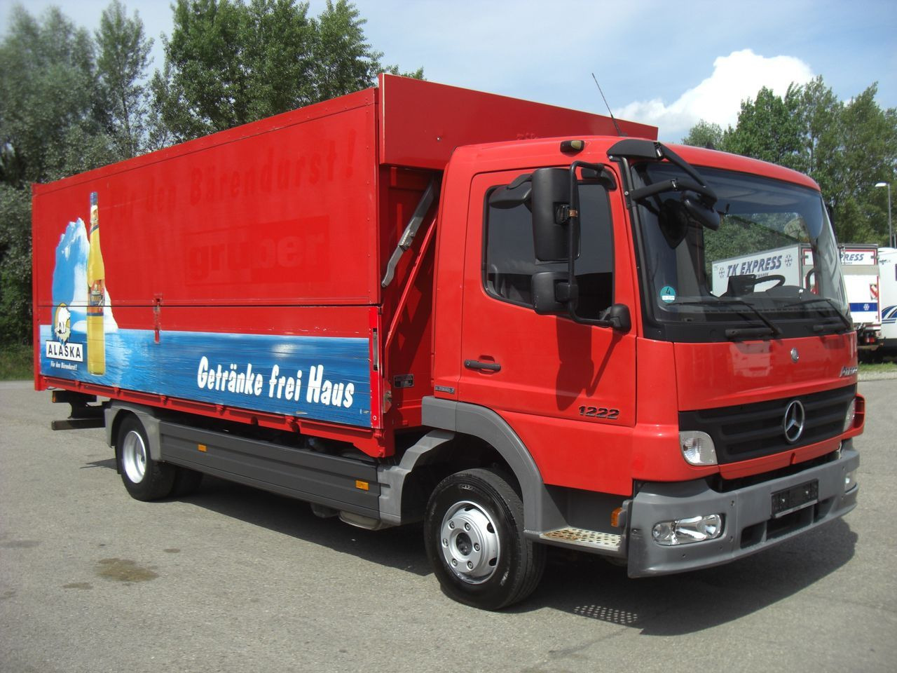 Mercedes-Benz 1222L / Automatik - نقل الشراب شاحنة: صور 2 Mercedes-Benz 1222L / Automatik - نقل الشراب شاحنة: صور 2