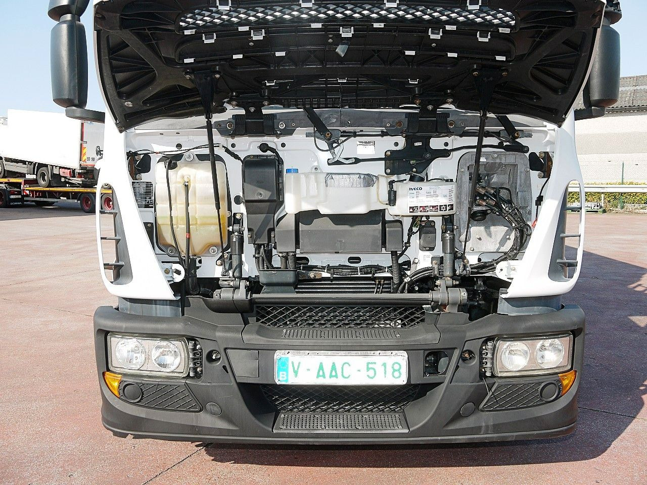 مبردة شاحنة Iveco 120E18 EUROCARGO KUHLKOFFER CARRIER SUPRA 550: صور 14