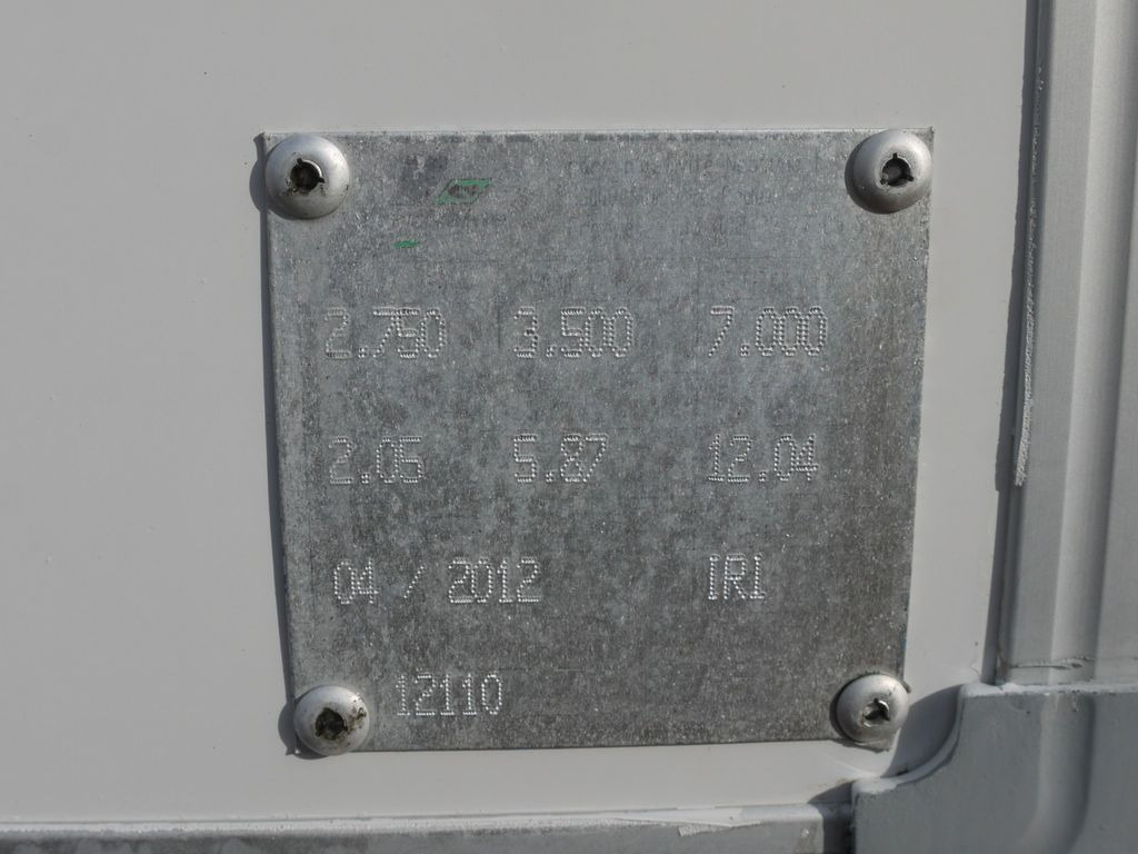 الشاحنات الصغيرة المبردة Iveco 35C13 DAILY KUHLKOFFER RELEC FROID TR32 -20C: صور 10