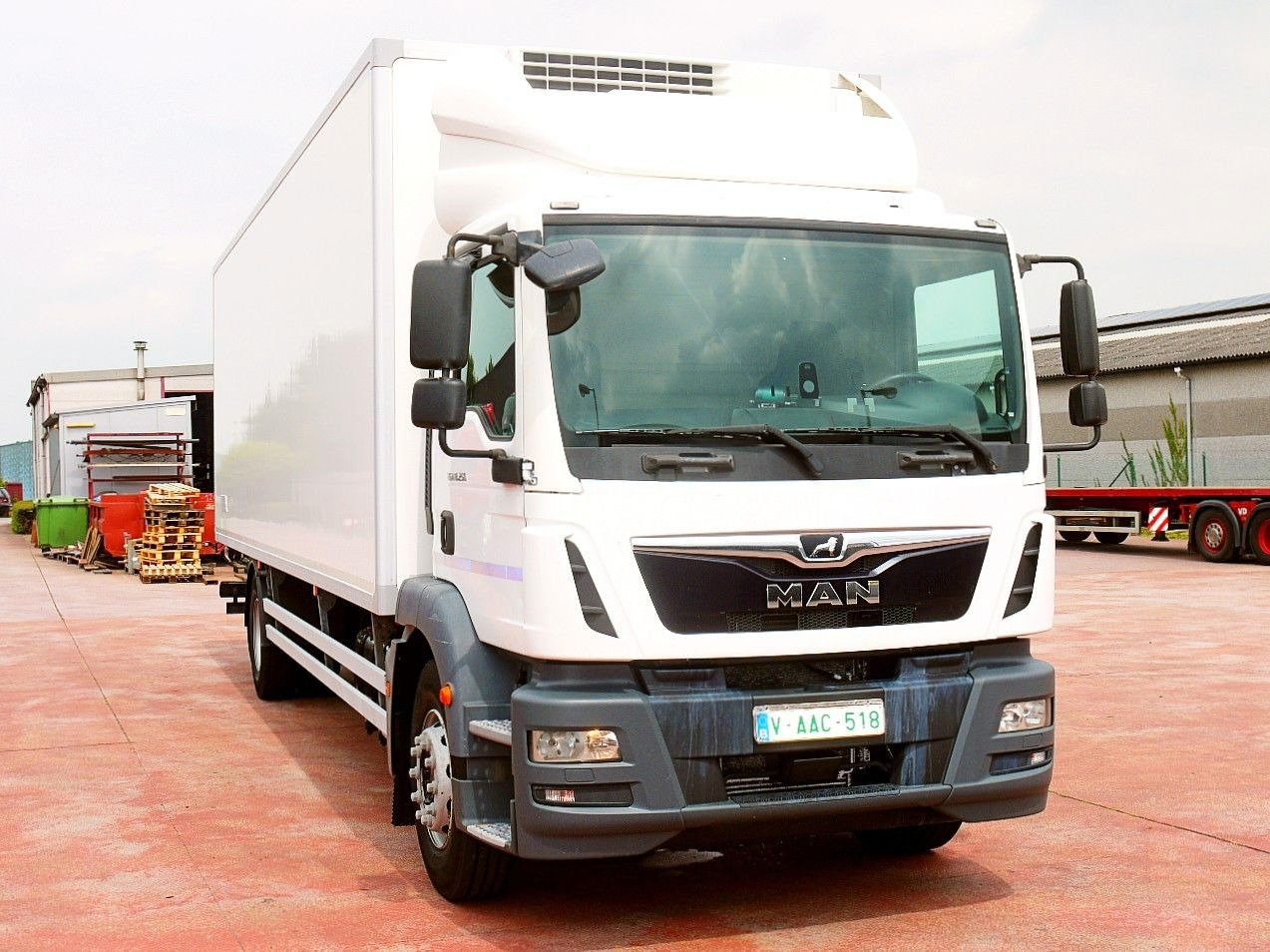MAN TGM 18.250 KUHLKOFFER THERMOKING V800 MT A/C - مبردة شاحنة: صور 1 MAN TGM 18.250 KUHLKOFFER THERMOKING V800 MT A/C - مبردة شاحنة: صور 1