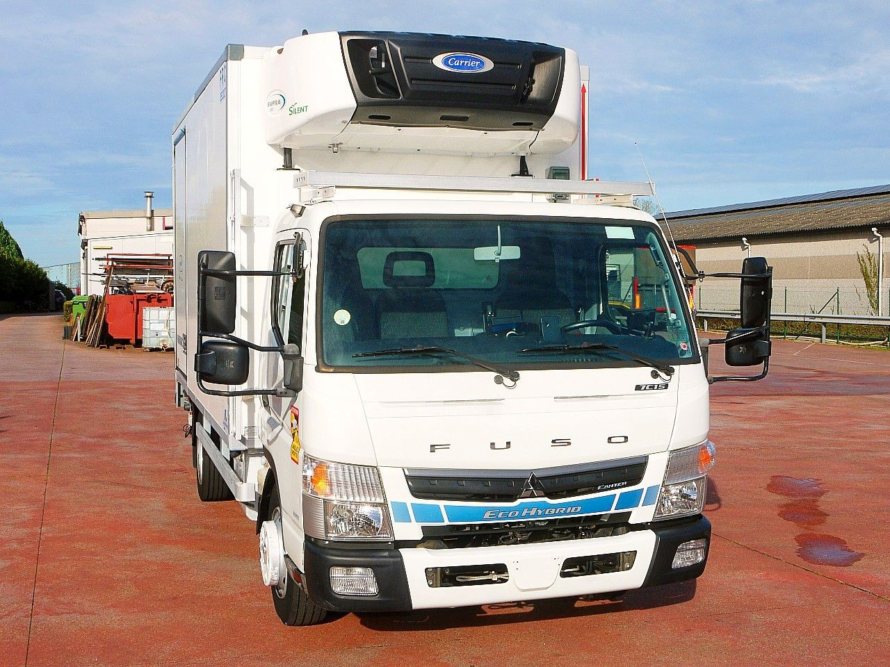 Mitsubishi FUSO HYBRIDE KUHLKOFFER CARRIER SUPRA 550 78tkm - الشاحنات الصغيرة المبردة: صور 1 Mitsubishi FUSO HYBRIDE KUHLKOFFER CARRIER SUPRA 550 78tkm - الشاحنات الصغيرة المبردة: صور 1