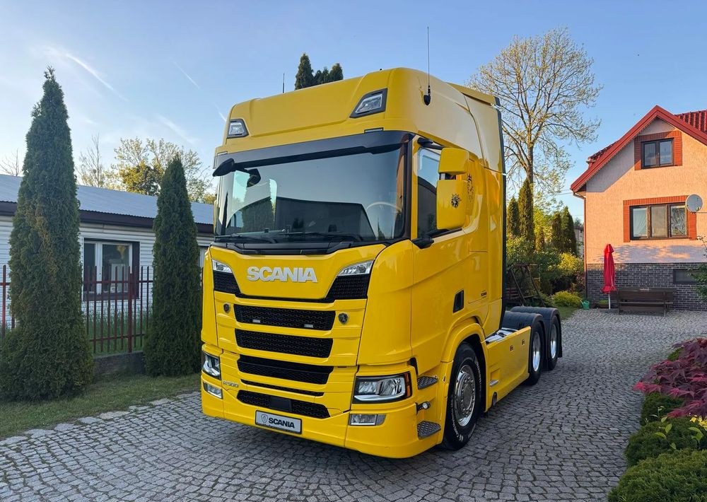 شاحنة جرار Scania R500: صور 1