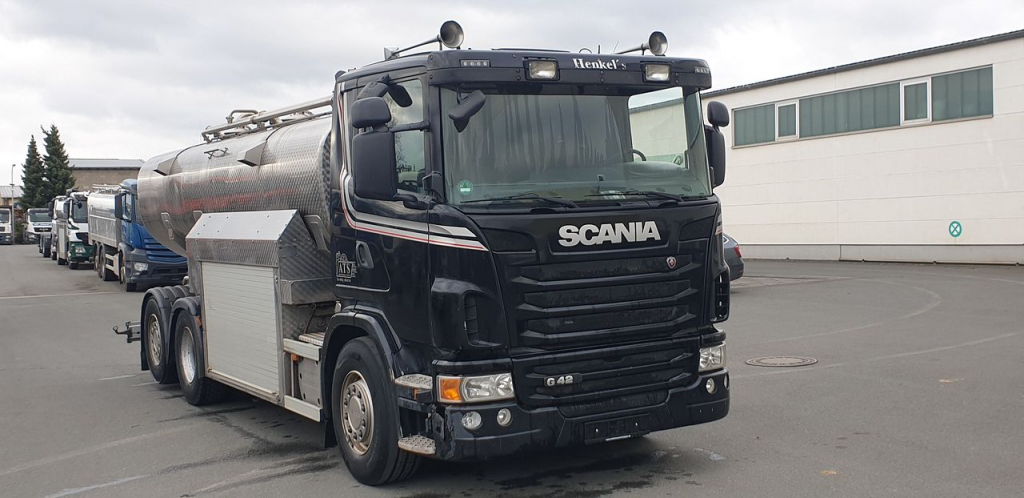 Scania G 420 (Nr. 5078) - شاحنة صهريج: صور 2 Scania G 420 (Nr. 5078) - شاحنة صهريج: صور 2
