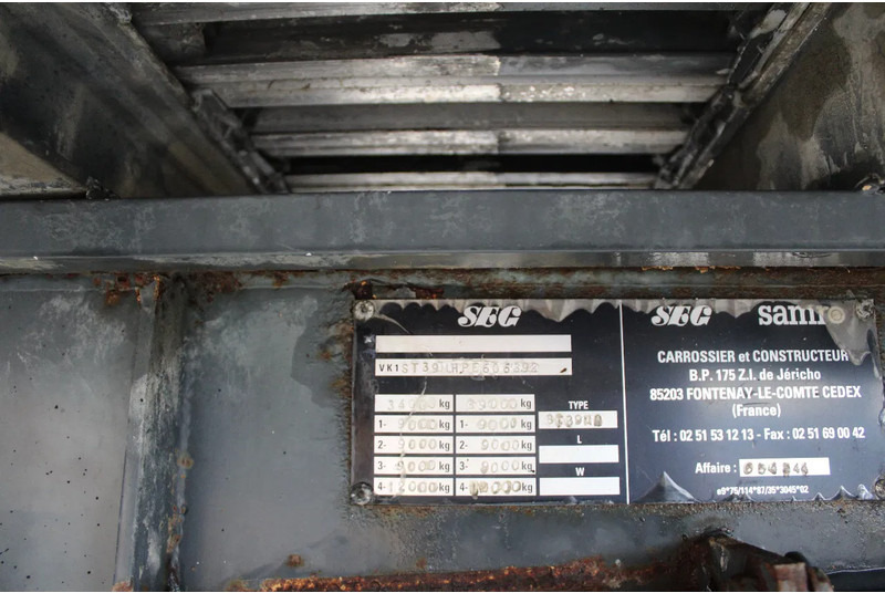 Samro * FULL ALUMINIUM * 93 CUB * - أرضية المشي نصف مقطورة: صور 4 Samro * FULL ALUMINIUM * 93 CUB * - أرضية المشي نصف مقطورة: صور 4