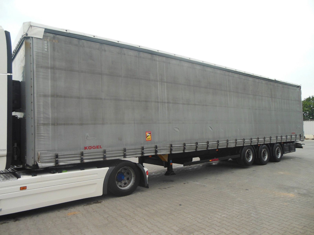 Kögel SN 24, LOWDECK, LIFTACHSE, SAF - الخيمة نصف مقطورة: صور 2 Kögel SN 24, LOWDECK, LIFTACHSE, SAF - الخيمة نصف مقطورة: صور 2