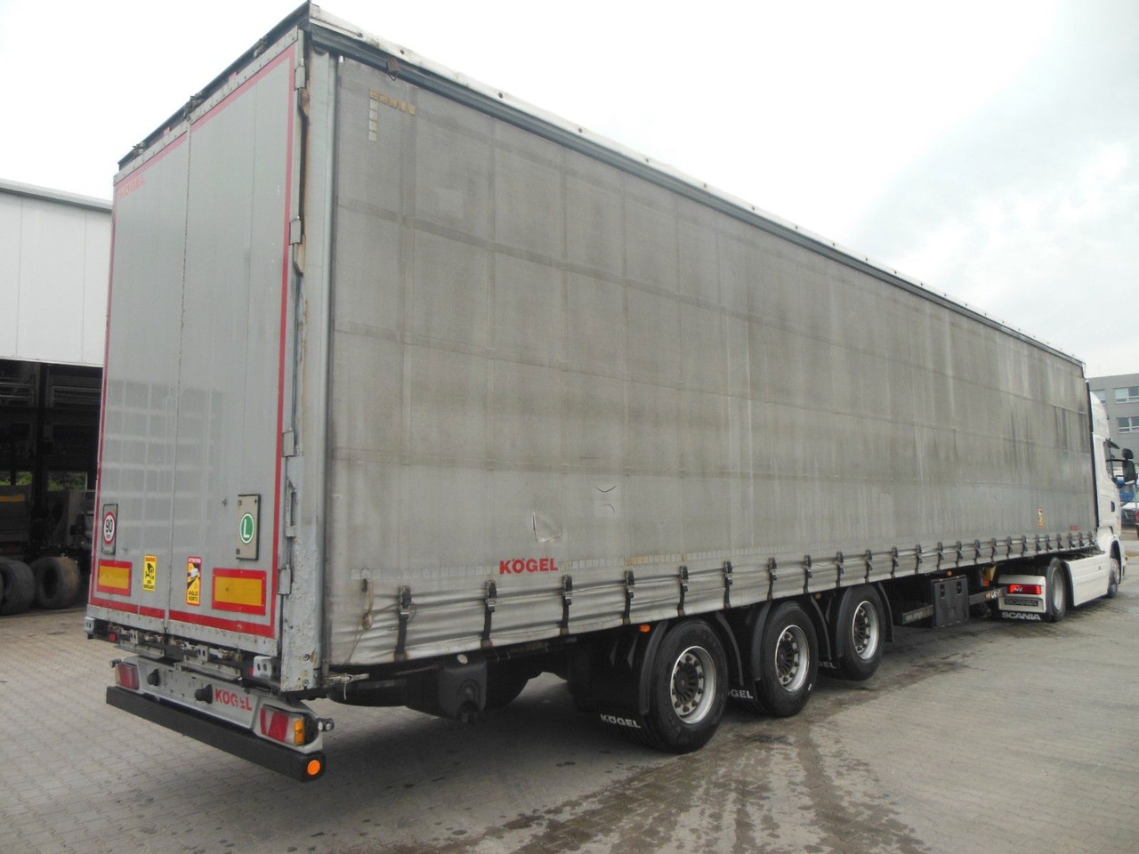 Kögel SN 24, LOWDECK, LIFTACHSE, SAF - الخيمة نصف مقطورة: صور 1 Kögel SN 24, LOWDECK, LIFTACHSE, SAF - الخيمة نصف مقطورة: صور 1