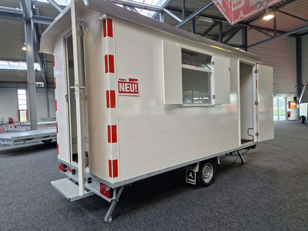 Bauwagen PTS 1400.390×188 Heizung Toilette 1400kg - بصندوق مغلق مقطورة: صور 1 Bauwagen PTS 1400.390×188 Heizung Toilette 1400kg - بصندوق مغلق مقطورة: صور 1