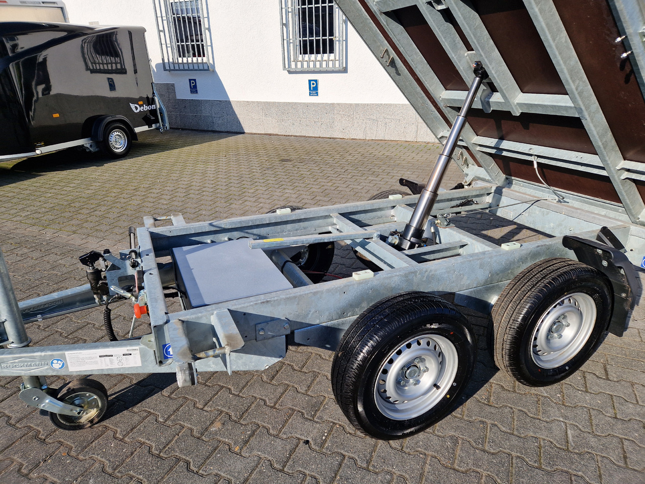قلابة مقطورة Böckmann Kipper DK AL 2516/27 256x165x30cm Elektro + NHP Pendel (S) 2700kg: صور 11