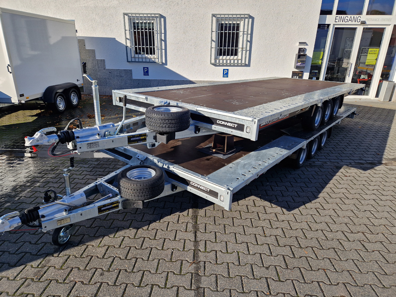 Brian James Trailer Connect 550x229cm blackline Plattform Tridem 10" 3500kg (XXL) - مقطورات مسطحة: صور 3 Brian James Trailer Connect 550x229cm blackline Plattform Tridem 10" 3500kg (XXL) - مقطورات مسطحة: صور 3