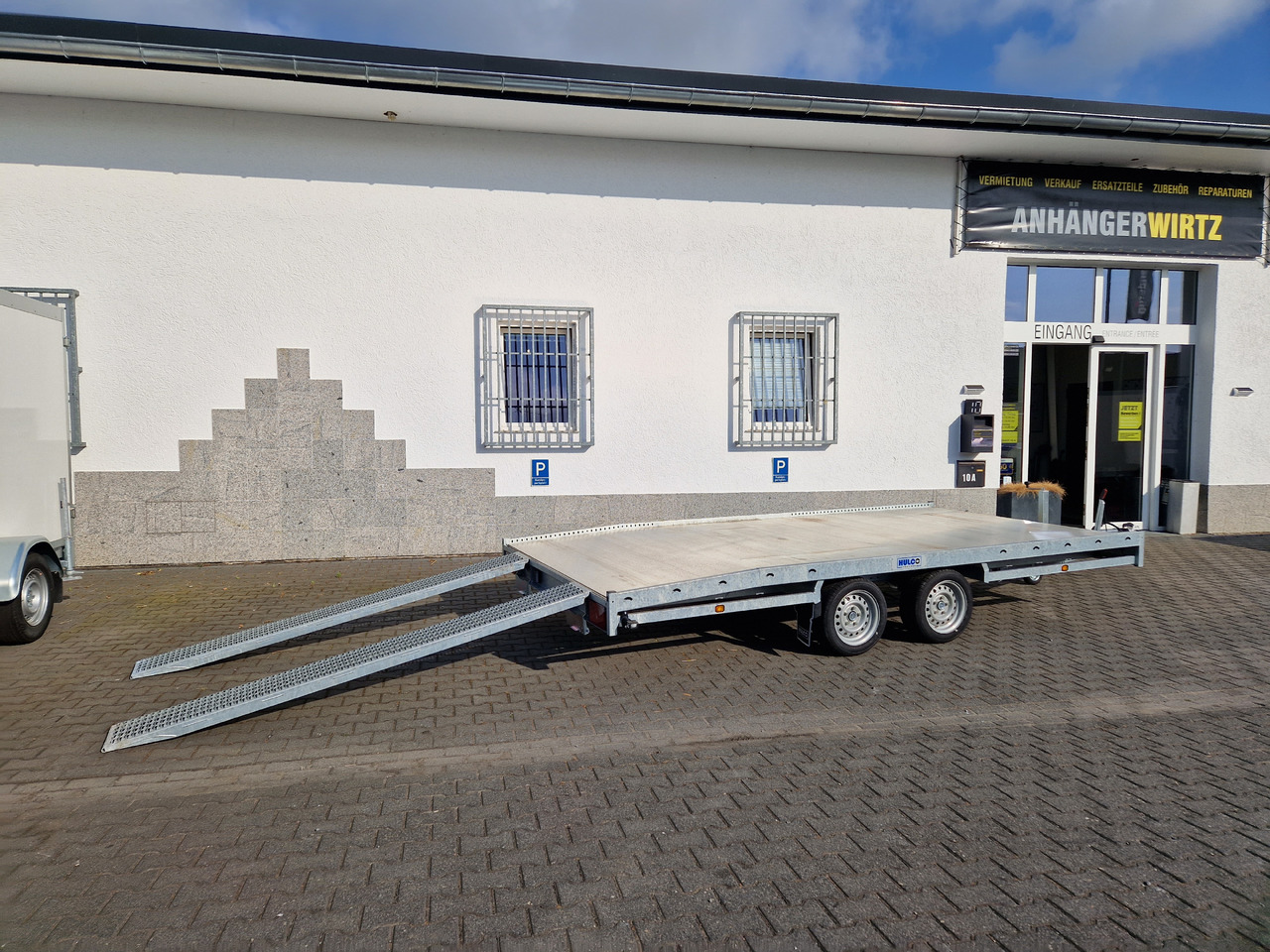 مقطورات مسطحة CARAX-2 3000 Multitransporter 440x207cm Aluboden Auffahrrampen 3000kg Winter Aktion: صور 9