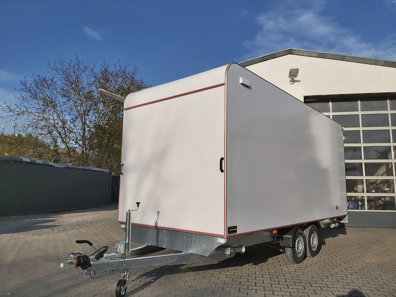 بصندوق مغلق مقطورة Hochlader Koffer TFSP 500T.00 500x200x210cm aero Zurrsystem (XXL) 100km/H 2700kg: صور 6