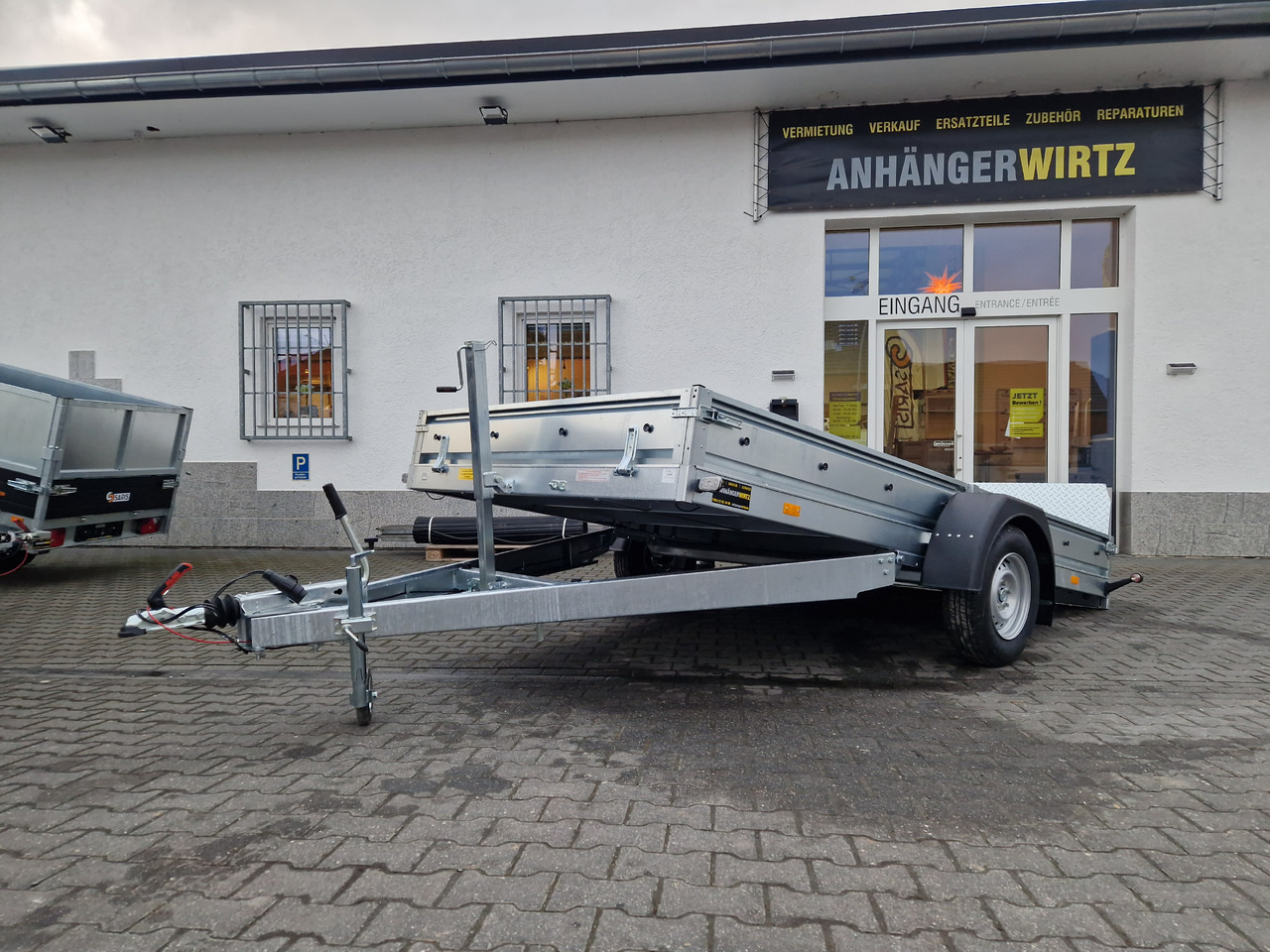 Kleinfahrzeug Universal Transporter Multi XL easyload UNI N16-380m18 (L) 1600kg online Aktion - مقطورات مسطحة: صور 1 Kleinfahrzeug Universal Transporter Multi XL easyload UNI N16-380m18 (L) 1600kg online Aktion - مقطورات مسطحة: صور 1