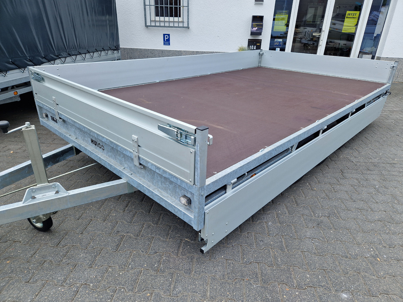 مقطورات مسطحة MEDAX - 3 3500 405x223x30cm Tridem 12" niedrig Fahrwerk (XL) 3500kg: صور 6