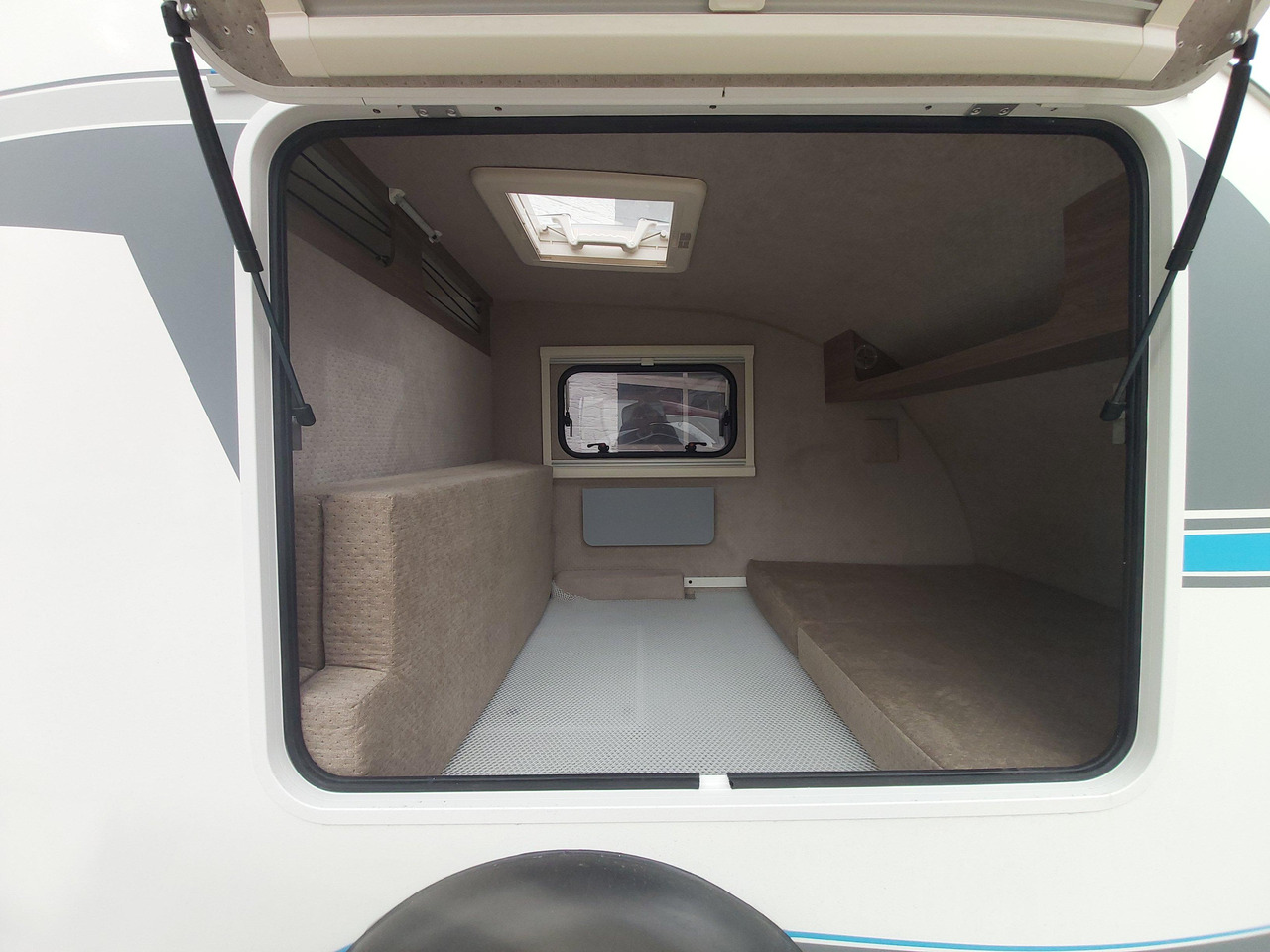 كرفان سحب Mini Camper Mini Tommy TMC25 Basic 252x140x121cm 100 km/H 750kg ungebremst Januar AKTION: صور 9