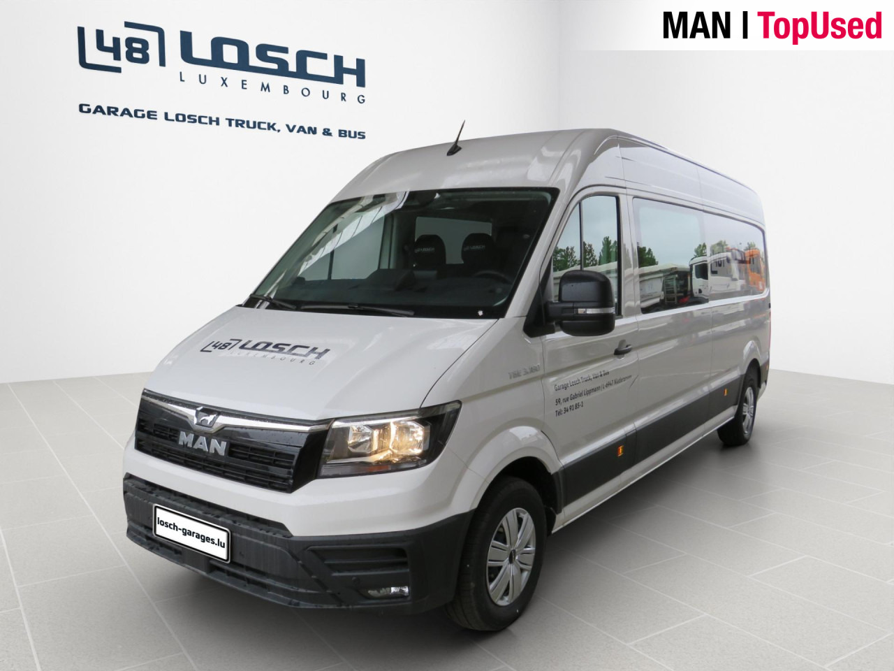 MAN TGE 3.180 4X2F L4H3 SB Doka Kasten Klima AHK ZV - فان, الشاحنات الصغيرة كابينة مزدوجة: صور 1 MAN TGE 3.180 4X2F L4H3 SB Doka Kasten Klima AHK ZV - فان, الشاحنات الصغيرة كابينة مزدوجة: صور 1