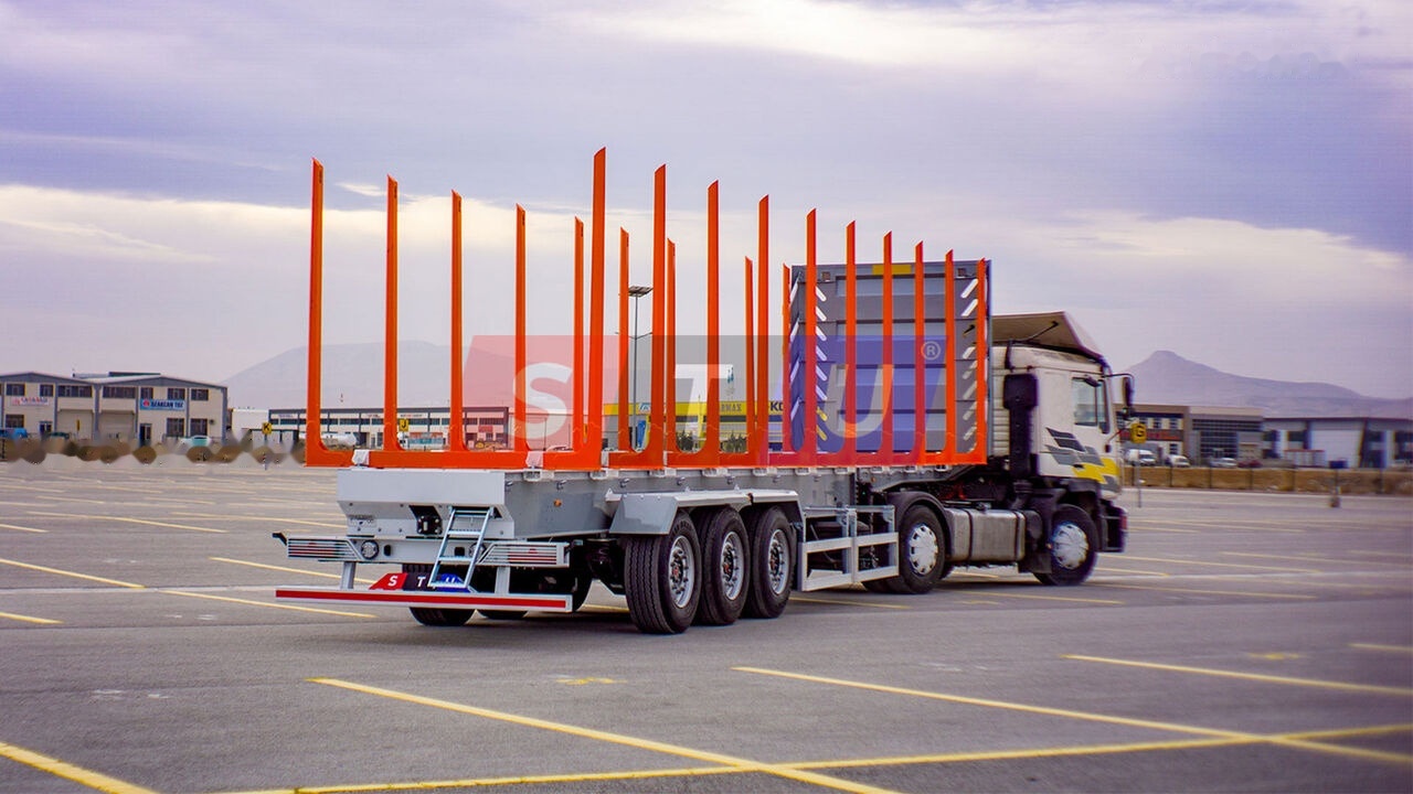 STU 1 UNIT STOCKS - 3 SAF AXLE TIMBER TRAILER - نصف مقطورة اخشاب: صور 2 STU 1 UNIT STOCKS - 3 SAF AXLE TIMBER TRAILER - نصف مقطورة اخشاب: صور 2