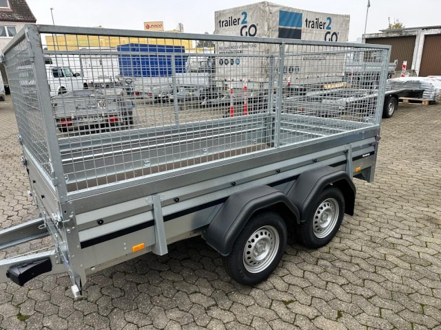 Brenderup Tieflader 2300S Stahl mit Laubgitter, 2,0 to. 3010x1530x400mm - مقطورات السيارات: صور 4 Brenderup Tieflader 2300S Stahl mit Laubgitter, 2,0 to. 3010x1530x400mm - مقطورات السيارات: صور 4