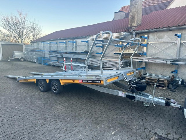 Brian James T Transporter, 231-5021-35-2-12, 5000 x 2150 mm, 3,5 to. kippbar mit Auffahrrampen - شاحنة نقل سيارات مقطورة: صور 1 Brian James T Transporter, 231-5021-35-2-12, 5000 x 2150 mm, 3,5 to. kippbar mit Auffahrrampen - شاحنة نقل سيارات مقطورة: صور 1