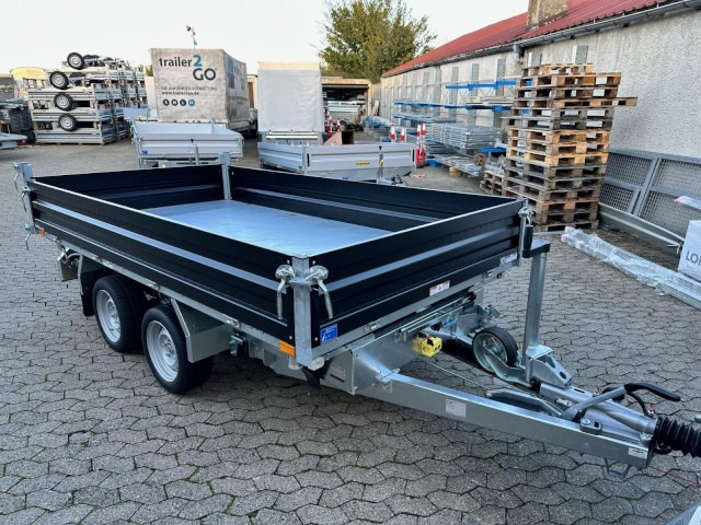 Humbaur 3-Seitenkipper HTK 3500.31 Alu black edition , 3140 x 1750 x 350 mm, 3,5 to. - قلابة مقطورة: صور 2 Humbaur 3-Seitenkipper HTK 3500.31 Alu black edition , 3140 x 1750 x 350 mm, 3,5 to. - قلابة مقطورة: صور 2