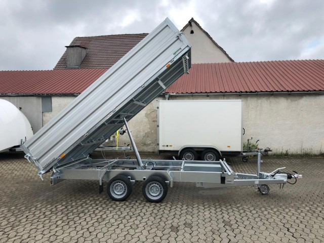 Humbaur 3-Seitenkipper HTK 3500.41 Alu mit BW-Aufsatz, 4100 x 2100 x 350 mm, 3,5 to. - قلابة مقطورة: صور 4 Humbaur 3-Seitenkipper HTK 3500.41 Alu mit BW-Aufsatz, 4100 x 2100 x 350 mm, 3,5 to. - قلابة مقطورة: صور 4